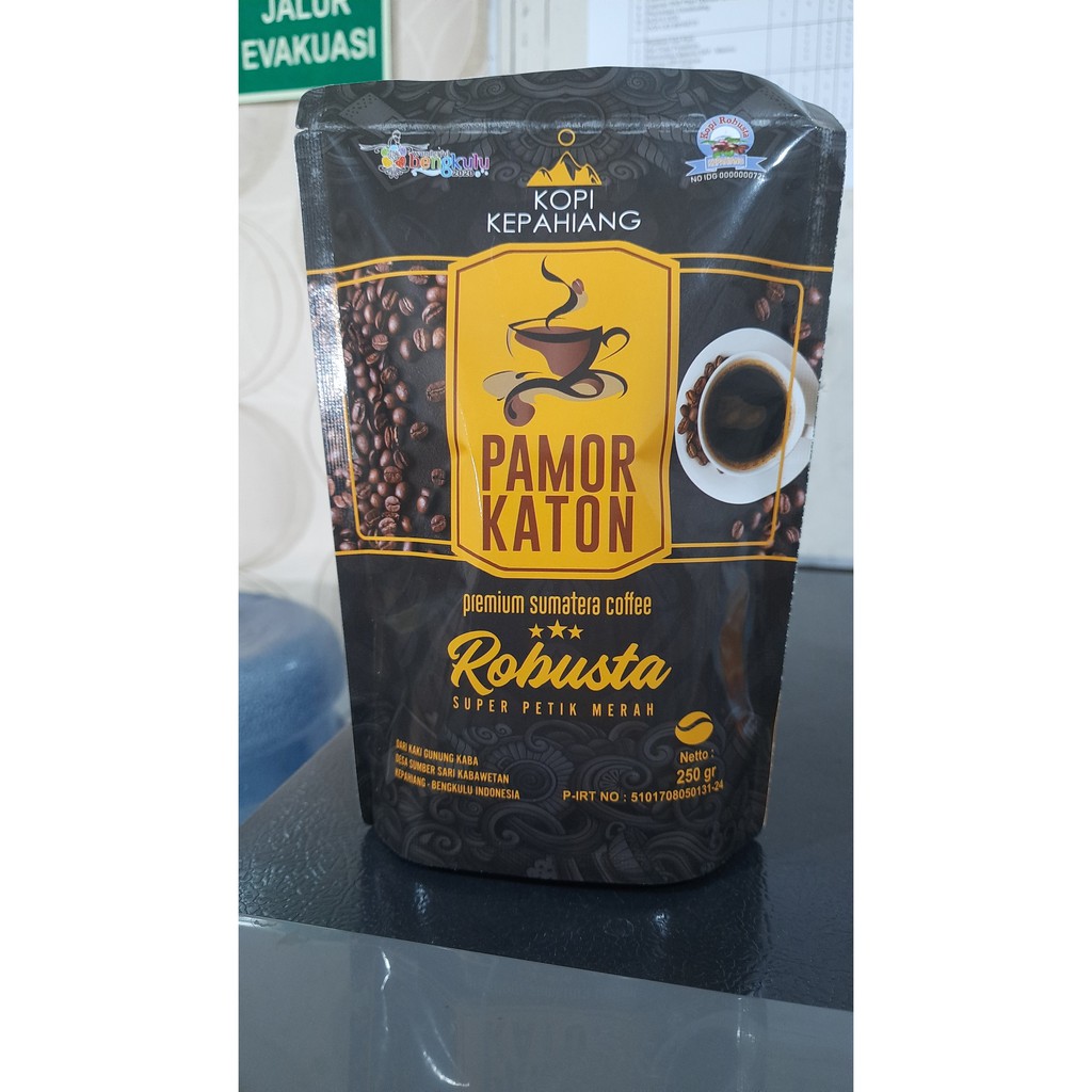 

KOPI ROBUSTA Specialty Premium PAMOR KATON 250 gr