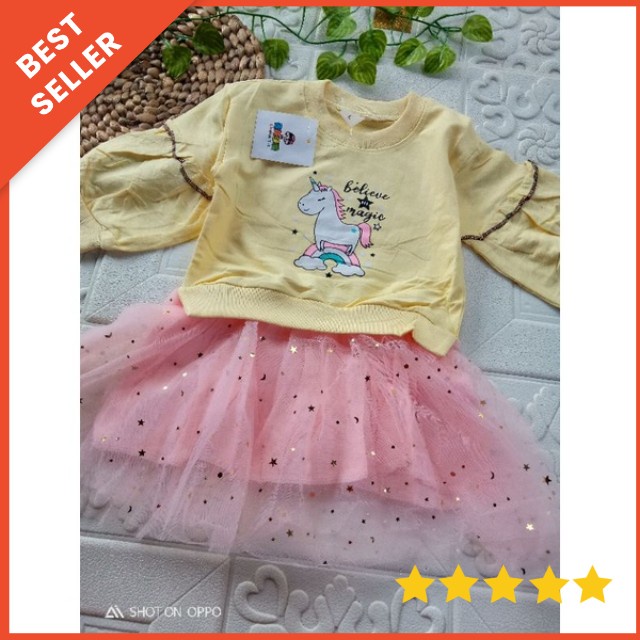 [0-4th] DRESS IMPORT ANAK GAUN PESTA DRESS SWEATER ANAK IMUT MOTIF KUCING KELINCI DRESS LENGAN PANJANG ANAK IMPORT KOMBINASI FLANEL PREMIUM