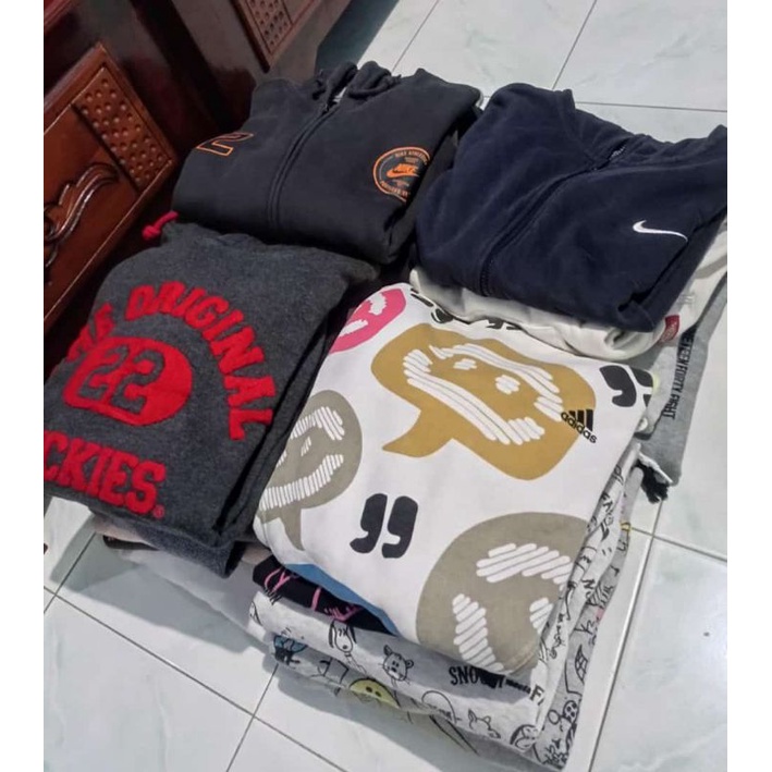 paket usaha hoodie second grade a original 15pcs/1jt250