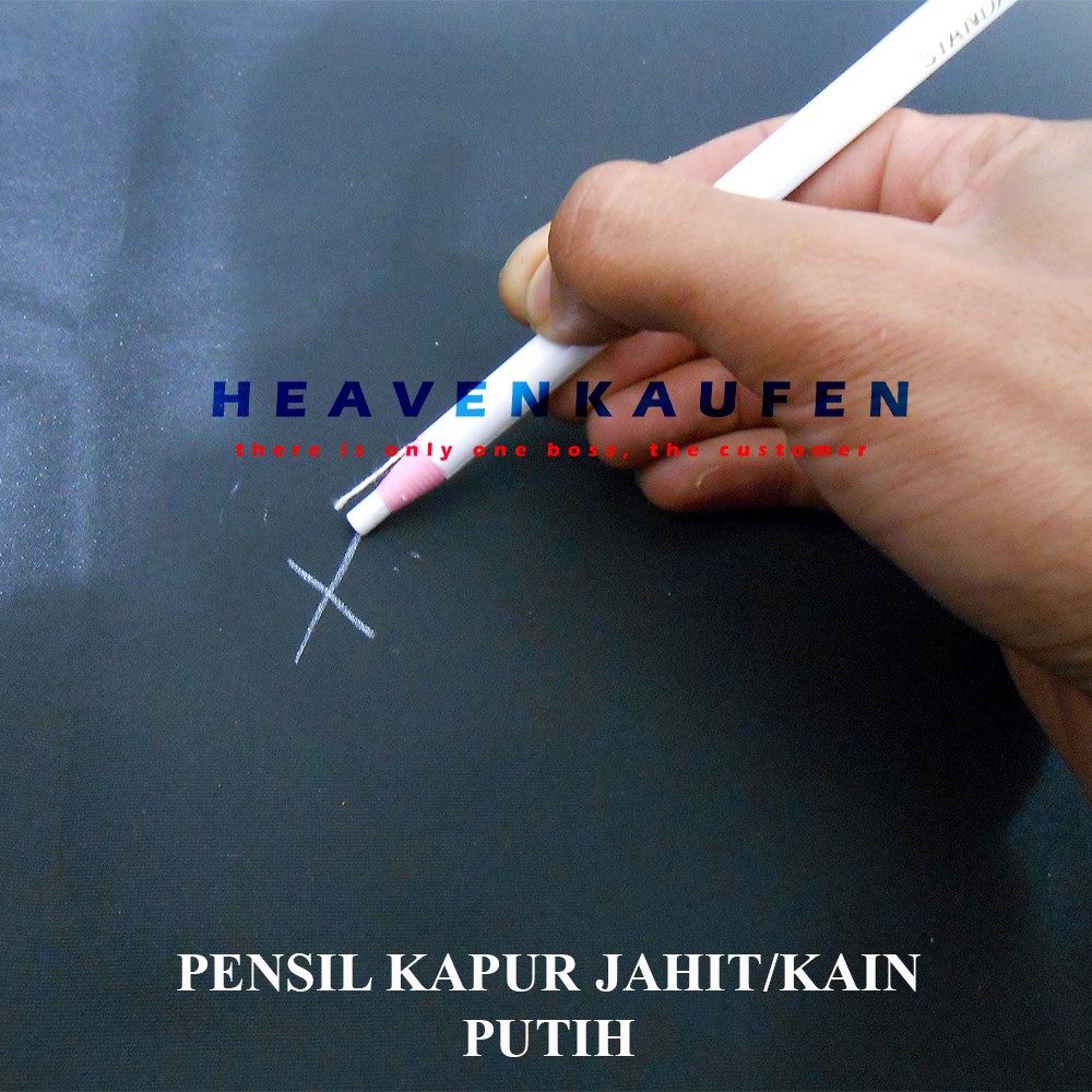 Kapur Jahit / Kapur Kain Bentuk Pensil Warna Putih