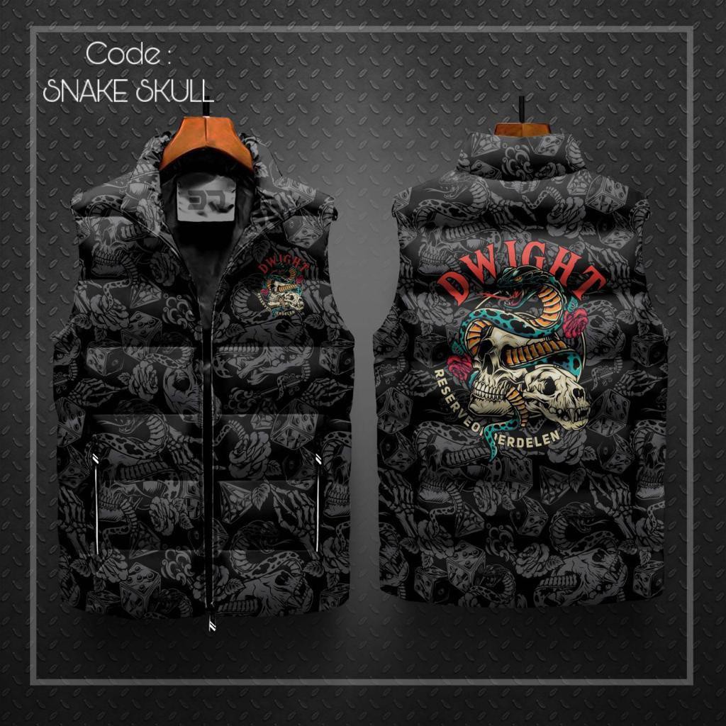 Rompi Riding Vest Riding Rompi windproof Rompi motor Rompi biker SNAKE SKULL