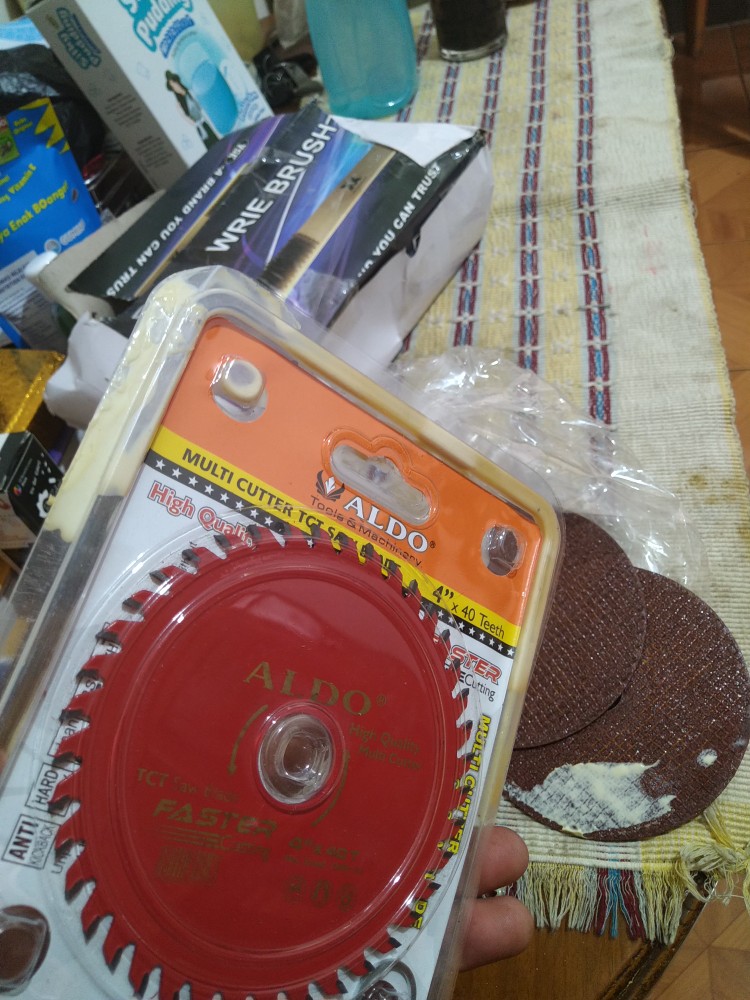 Mata Gerinda Gergaji Potong Kayu Multi Cutter Aldo 4 Inch X 40