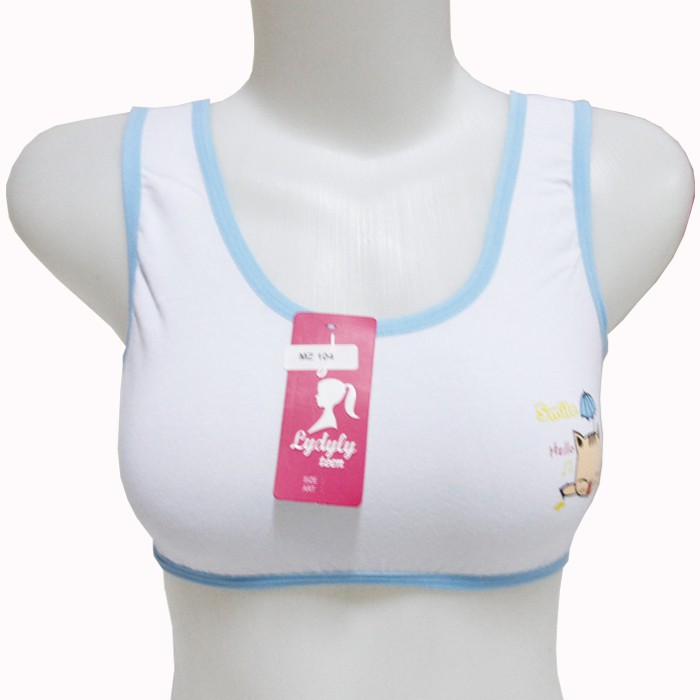 Lydyly - Miniset Remaja Bahan Katun Step 1 | Miniset anak Extra Lembut Dan Simple | Bra Remaja Tanpa