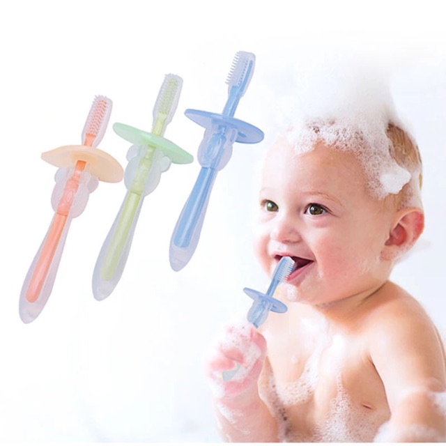 Pelatihan Sikat Gigi Bayi / Sikat Gigi Anak Silicone