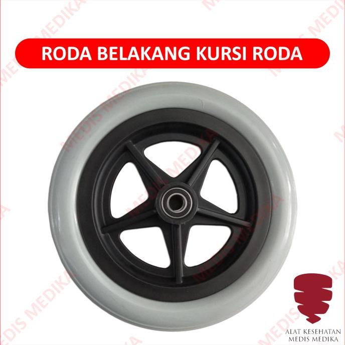Roda Belakang Kursi Roda Travelling Sparepart Suku Cadang Wheelchair