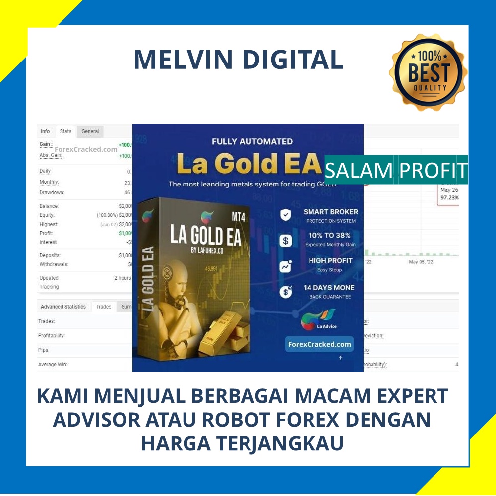 Robot Forex - La Gold EA | Expert Advisor | Robot Forex | Trading Forex