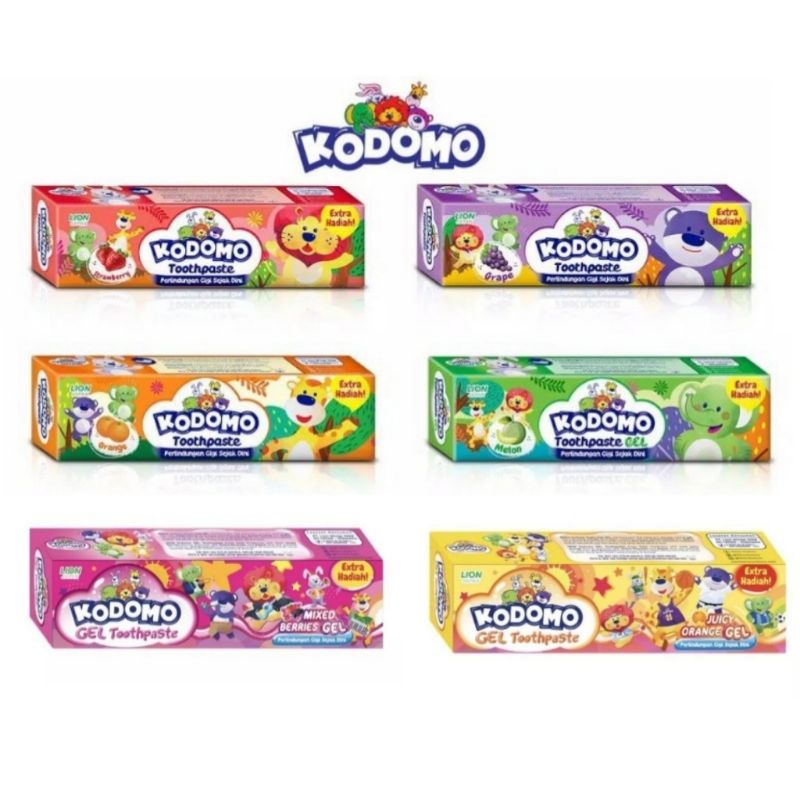 Odol Kodomo Toothpaste Anak Tube 45 Gr