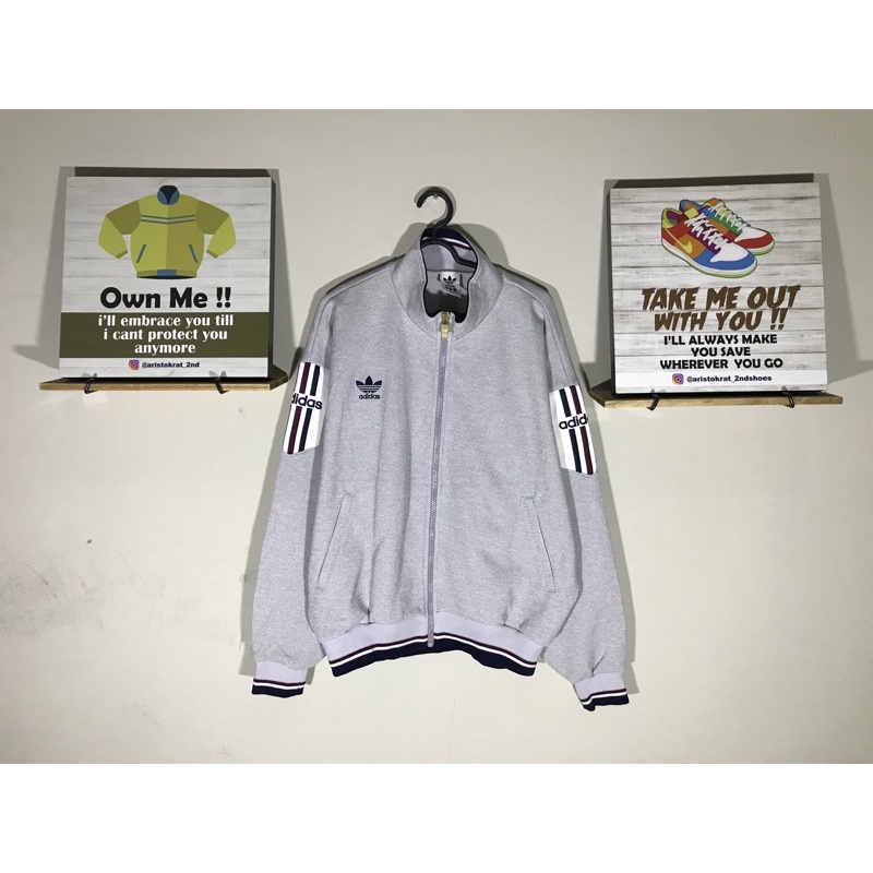 jaket tracktop adidas vintage original bekas second