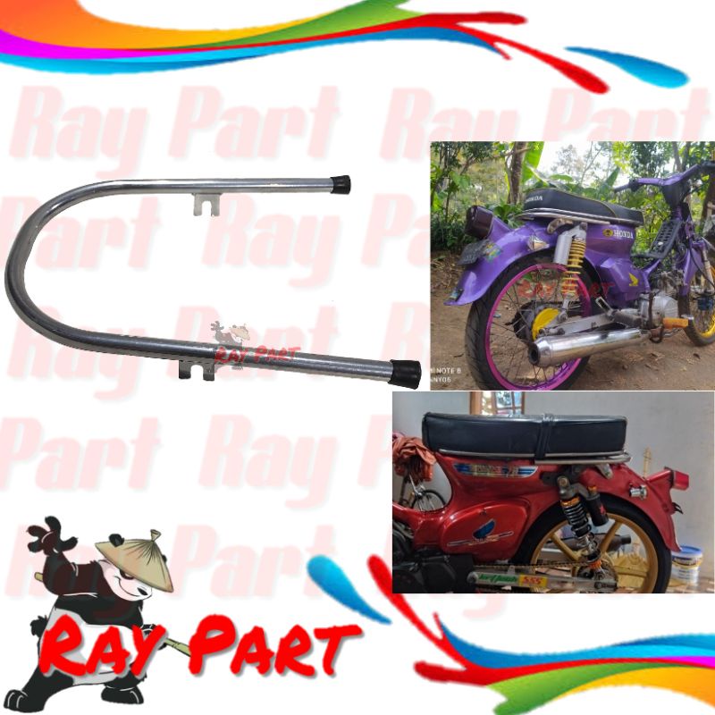 Begel Behel U Racing supercub astrea 800 c800 pnp Honda C70 pitung Besi KromTebal