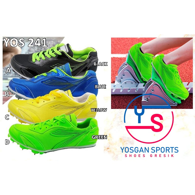 SEPATU LARI TRACK SPRINT SPIKES ATHLETIC