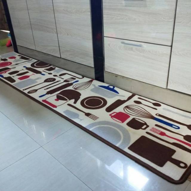 Keset panjang motif dapur sz 50×240