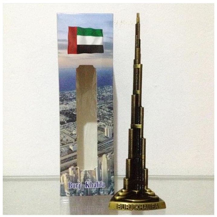 Pajangan Miniatur Menara Burj Khalifa