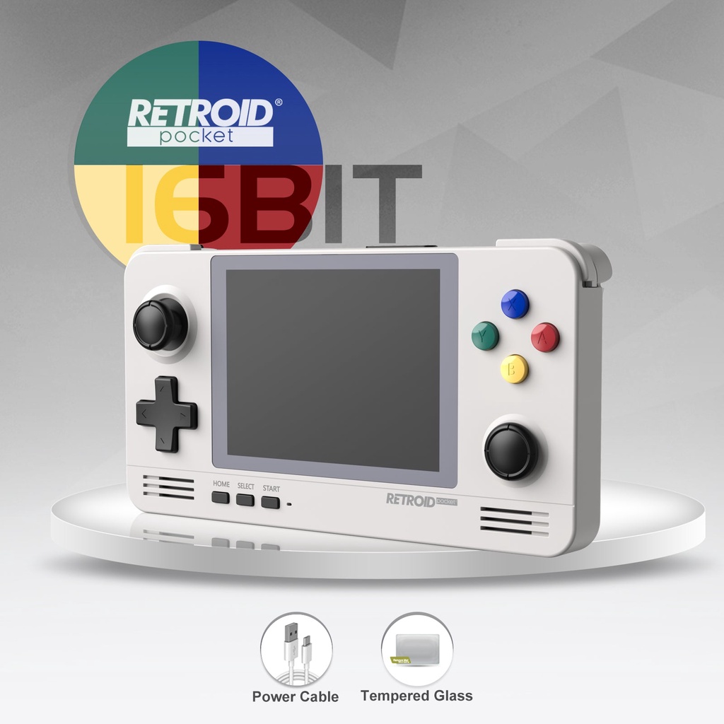 Retroid Pocket 2+ Handheld Retro Gaming Console System Retro Classic Video Game Arcade Gameboy Neo Geo SNES NES  PSP PS1 NDS Emulator Retroid Pocket 2 Plus