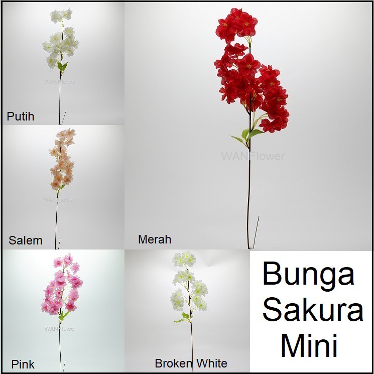 WANFlower Bunga Sakura Mini P65Cm X1 * ALL