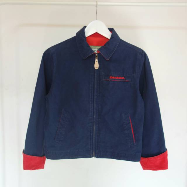 Dickies Original Girl Jaket Denim mix Corduroy Second Preloved Branded Outer Wanita