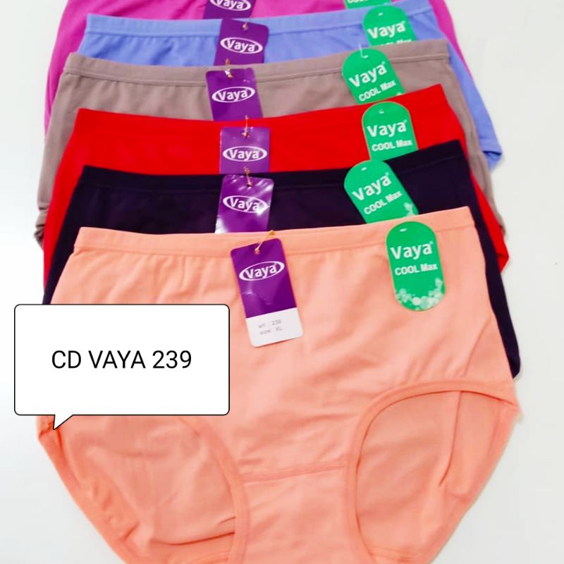 Size XXL XL L M | Celana Dalam Wanita Vaya Art 239 Panty Bahan Coolmax Soft / CD cewek Murah