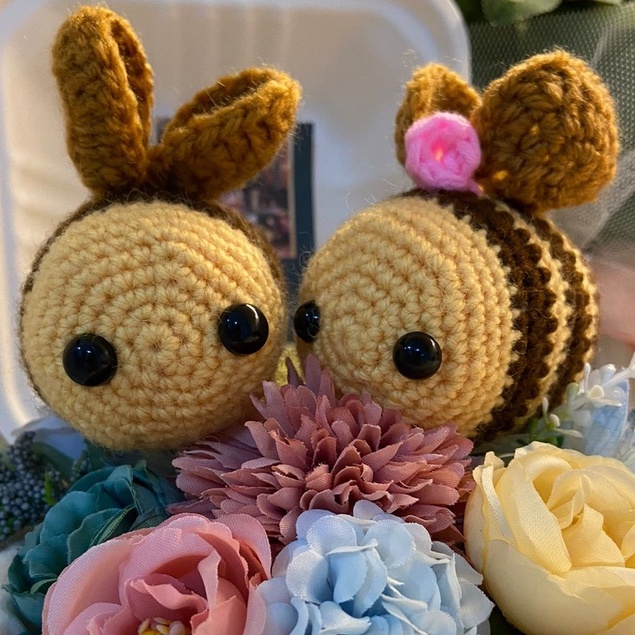 Amigurumi - Boneka Rajut Bee/Lebah