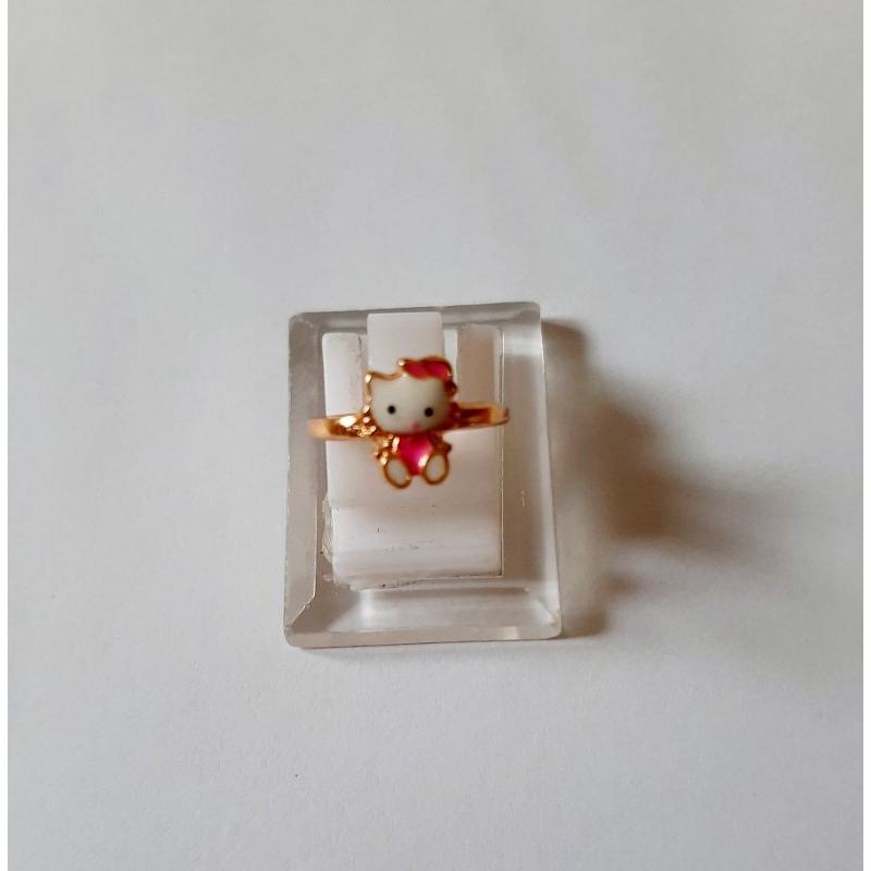 cincin anak kecil hello kitty