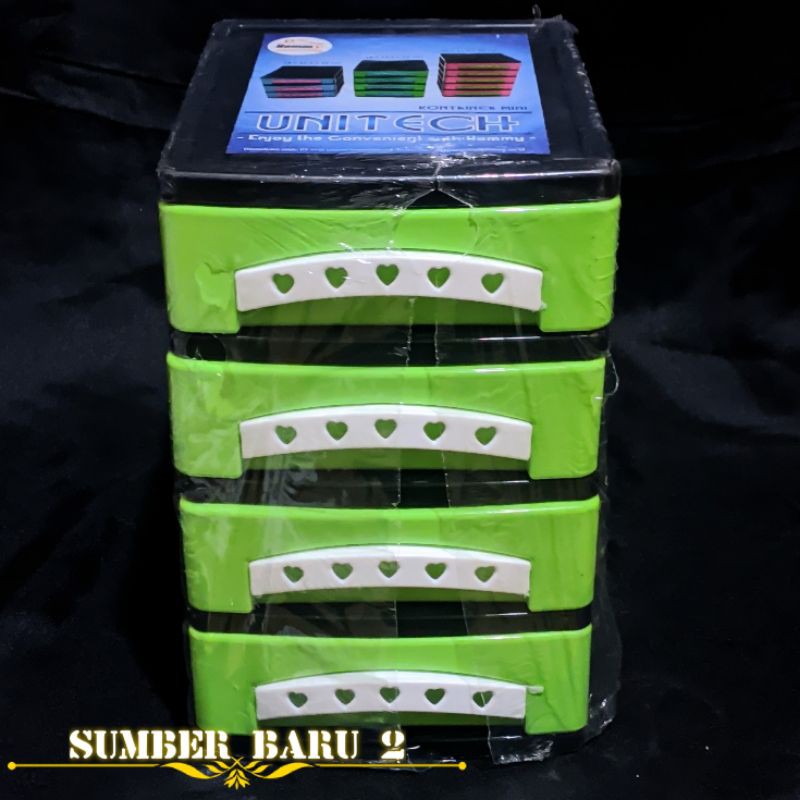 Rak Mini Container Laci Hommy