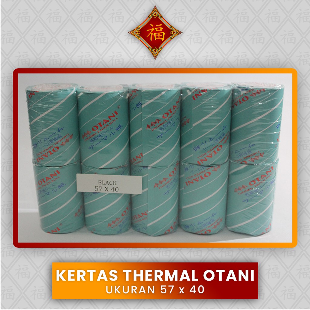 

Kertas Thermal Otani Ukuran 57 x 40 ( PACK )