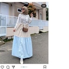 Inara Dress gamis kotak maripi