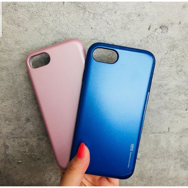(PREMIUM) CASE MOLAN CANO WING BUMPER READY FOR IPHONE XS/X XR 6/7/8 6+/7+/8+ XS MAX DESIGN BY:HANA