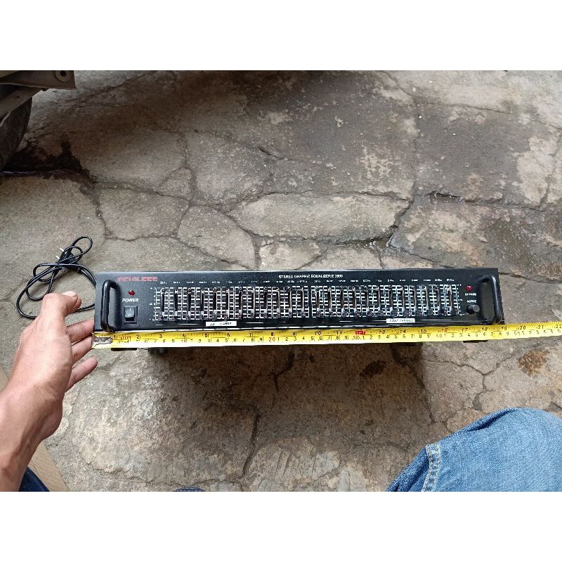equalizer 24 channel siap pakai box equalizer rakitan sound system audio amplifier power ampli
