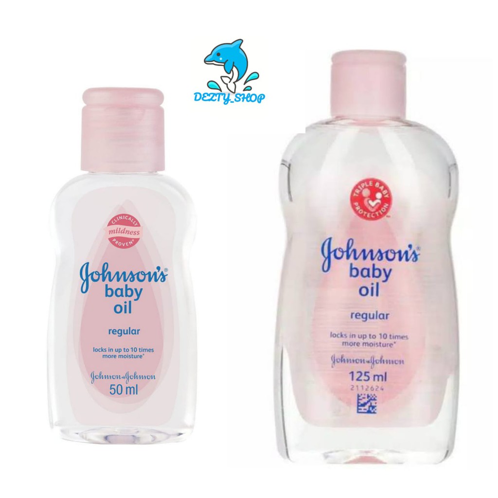 Jual Johnson S Baby Oil 50 Ml 125 Ml Indonesia Shopee Indonesia