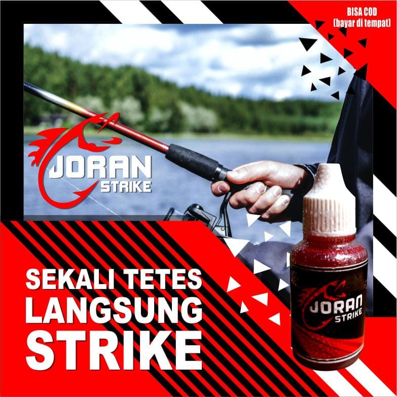 JORAN STRIKE UMPAN PANCING IKAN ESSEN OPLOSAN AROMA WANGI strawberry SARI KATILAYU ASLI UMPAN IKAN
