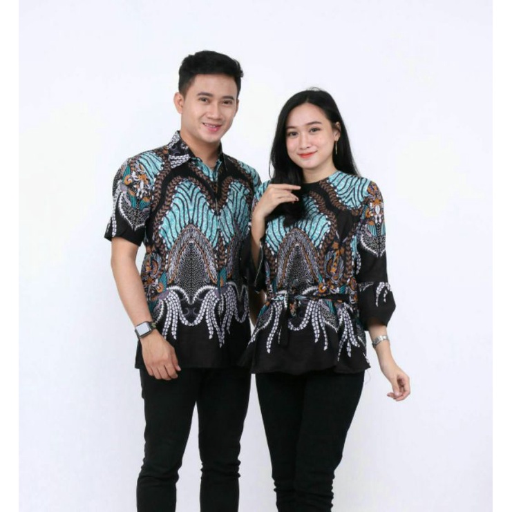 CJA6 Atasan pria wanita | ukuran M-10XL SUPER JUMBO | Atasan batik couple motif madu |original pekalongan