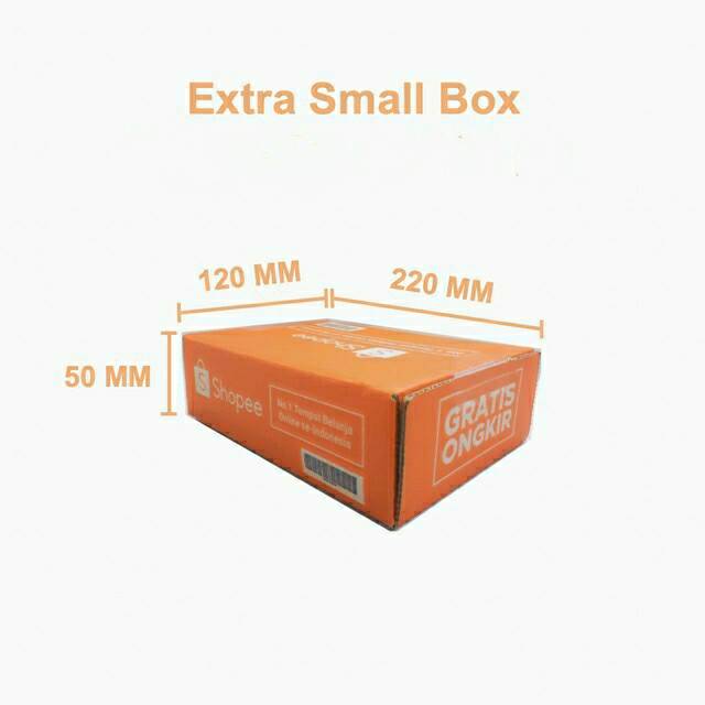 Fourfashion TAMBAHAN KARDUS KECIL UNTUK PAKET SHOPEE ORIGINAL KARDUS PACKING MURAH BOX size S