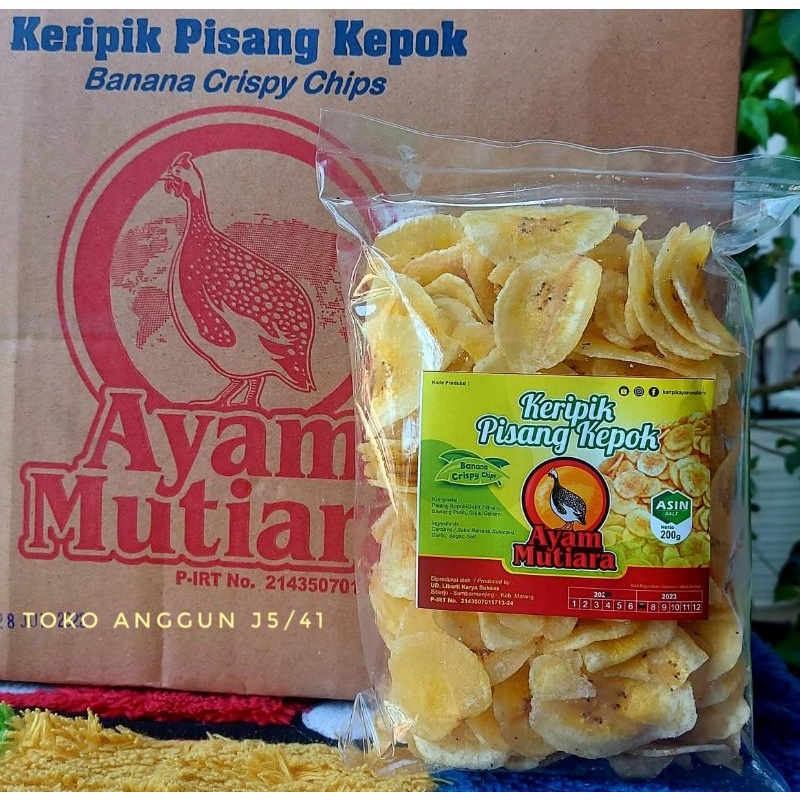 

kripik pisang kepok asin original 200gram