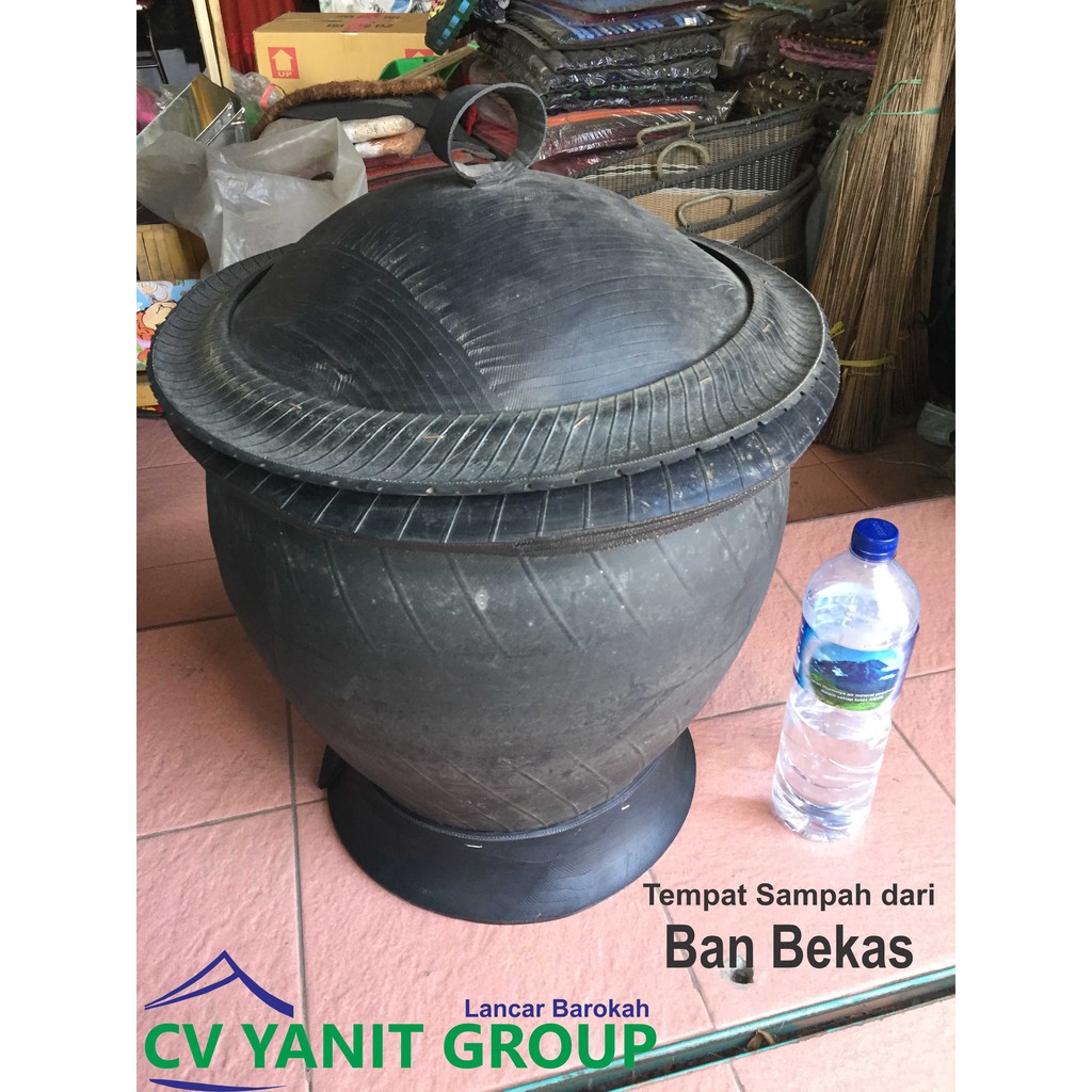 Tempat Sampah Dari Ban Bekas