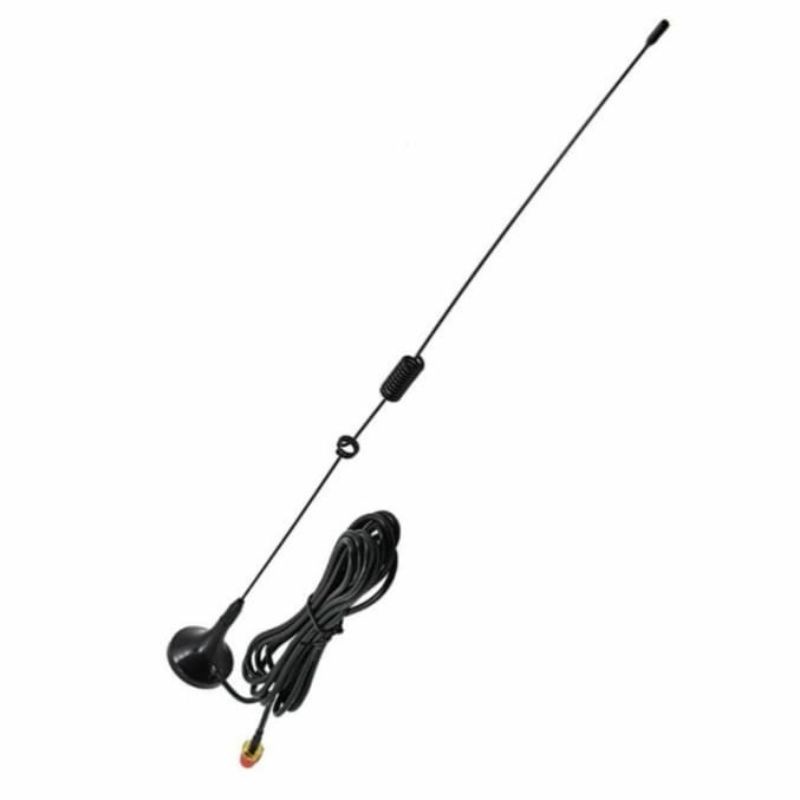 Antena HT / Antena Mobil UT-106UV konektor SMA-Female dengan Magnet perekat