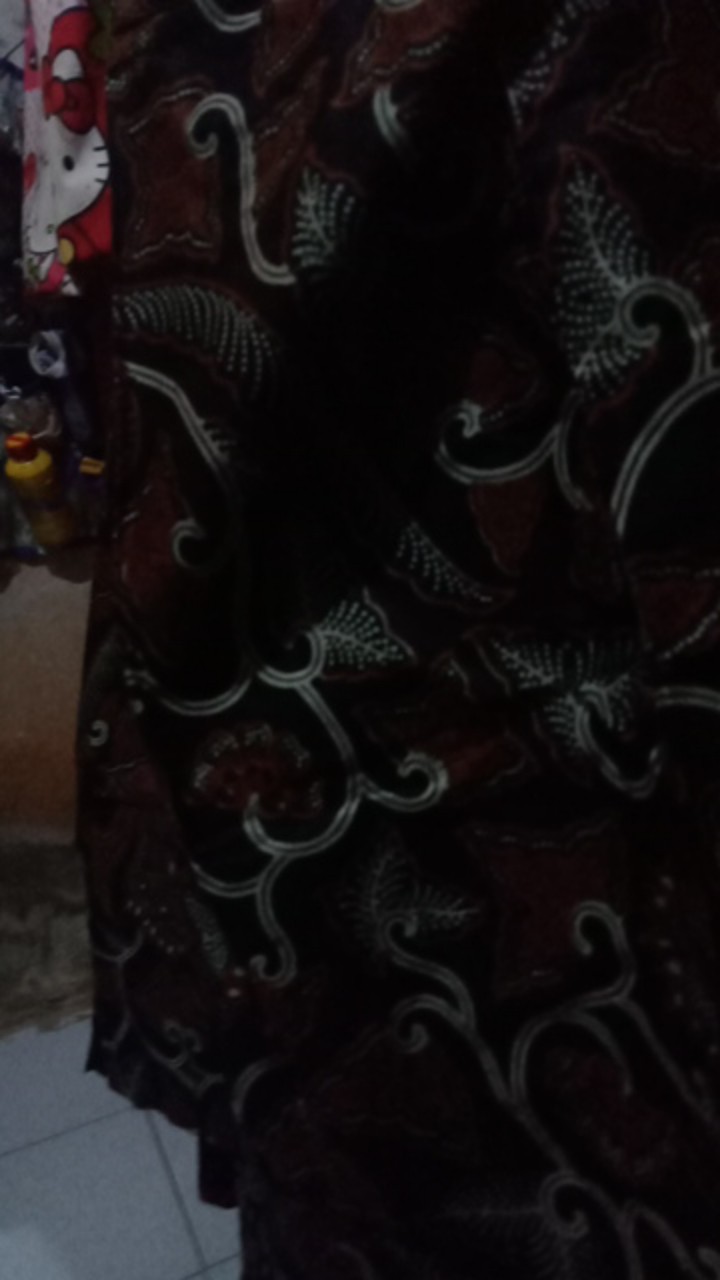 Batik Dolby Dolbi Dobby Doby Tenun Sutra Tulis Katun Atbm Baron Atasan Batik Wanita Sogan Srg308