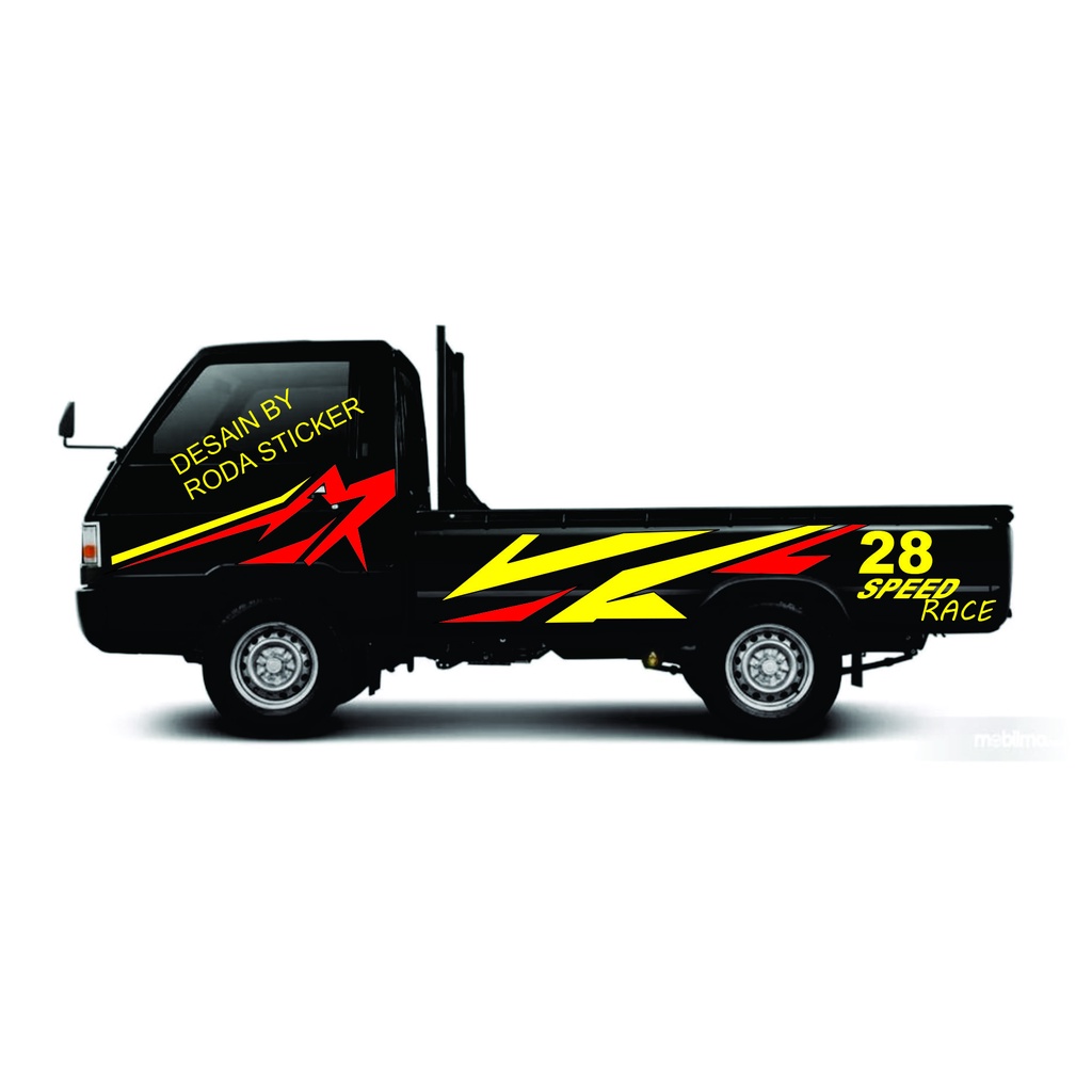 NEW Stiker mobil carry pick up Sticker cutting mobil pick up ss carry futura Sticker Cutting Stiker 