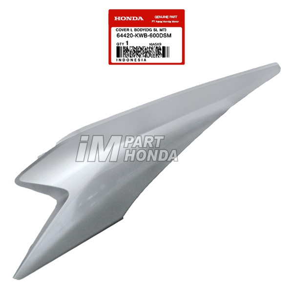 64420-KWB-600DSM Cover Body Kiri Blade Lama 2008 - 2010 Silver Muda