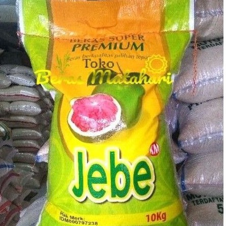 

Beras Jebe Jeruk 10 Kg Premium Pulen