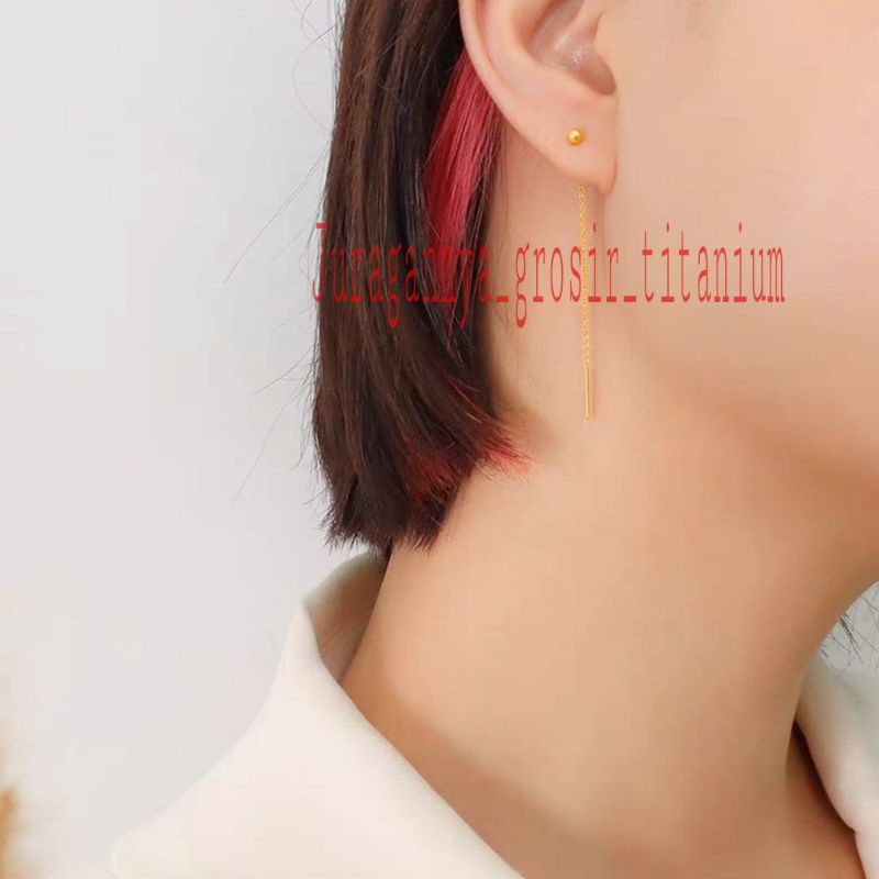 ANTING TITANIUM MODIS LOVE POLOS JUNTAI PERHIASAN ANTI KARAT&amp;ANTI LUNTUR