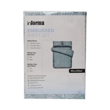 Seprai Ukuran 120x200x30 Set 3 Pcs Microfiber