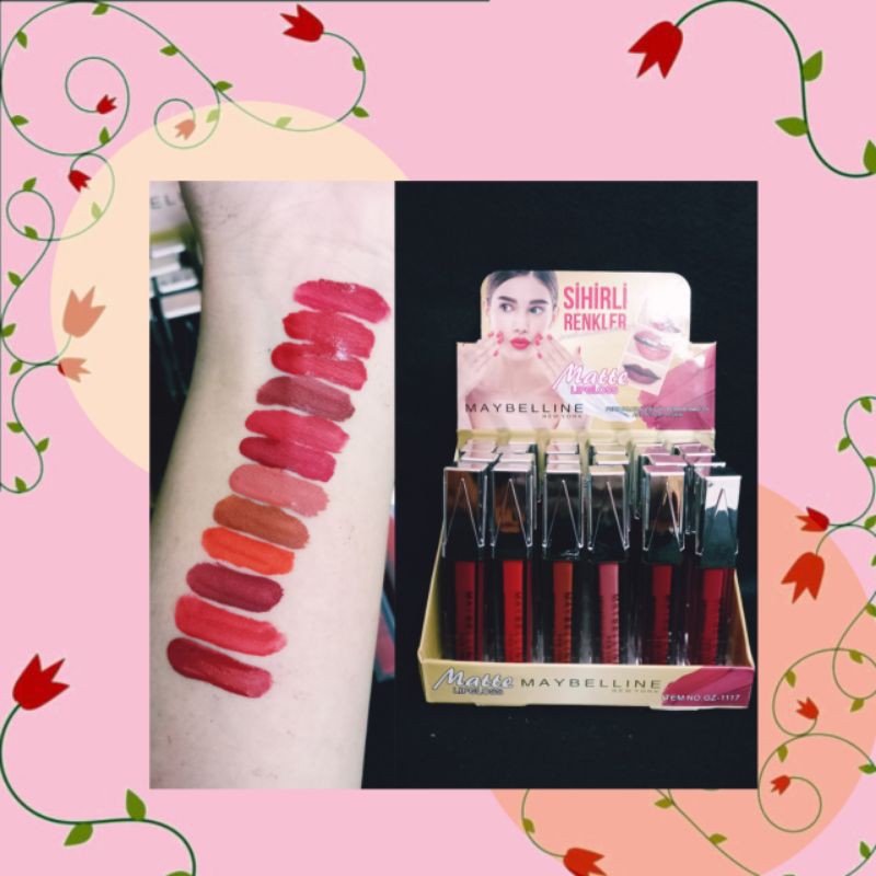 PROMO!!!LIP GLOSS MATTE MAYBELLINE ZG-1114/GZ-1117