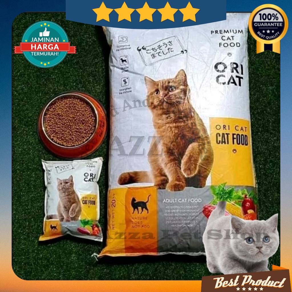 MAKANAN KUCING ORI CAT FOOD PREMIUM ORICAT 800 GRAM KEMASAN BARU