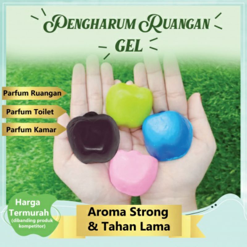 Pengharum / Pewangi ruangan GEL toilet/ruangtamu/tempat tidur