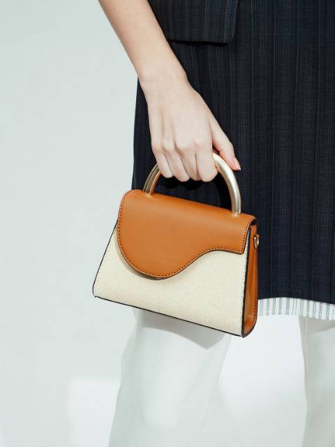 CK Angular Flap Bag