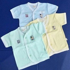 Hachi Baju Atasan Tangan Pendek Isi 3 Size nb warna ,14,16,18