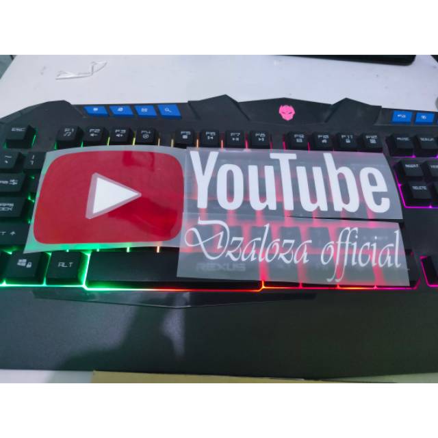 

Stiker sablon polypek (bikin nama channelmu sendiri)