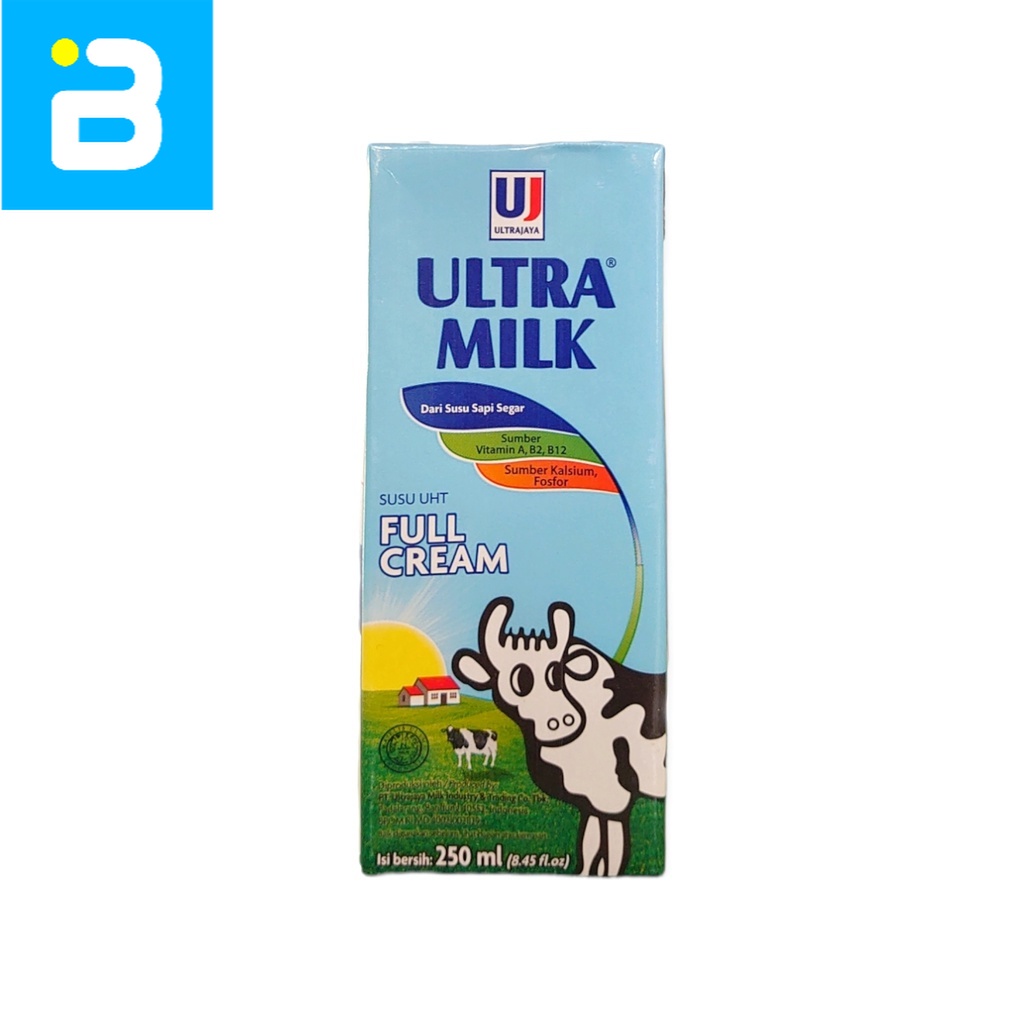 

Ultra Milk UHT Full Cream 250 ML