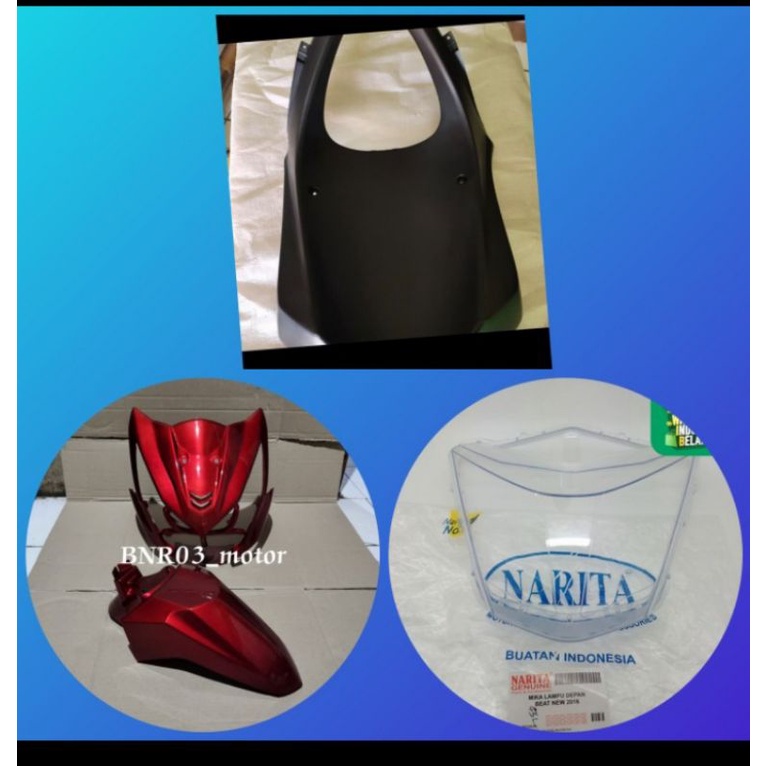 paketan body depan cover Beat FI