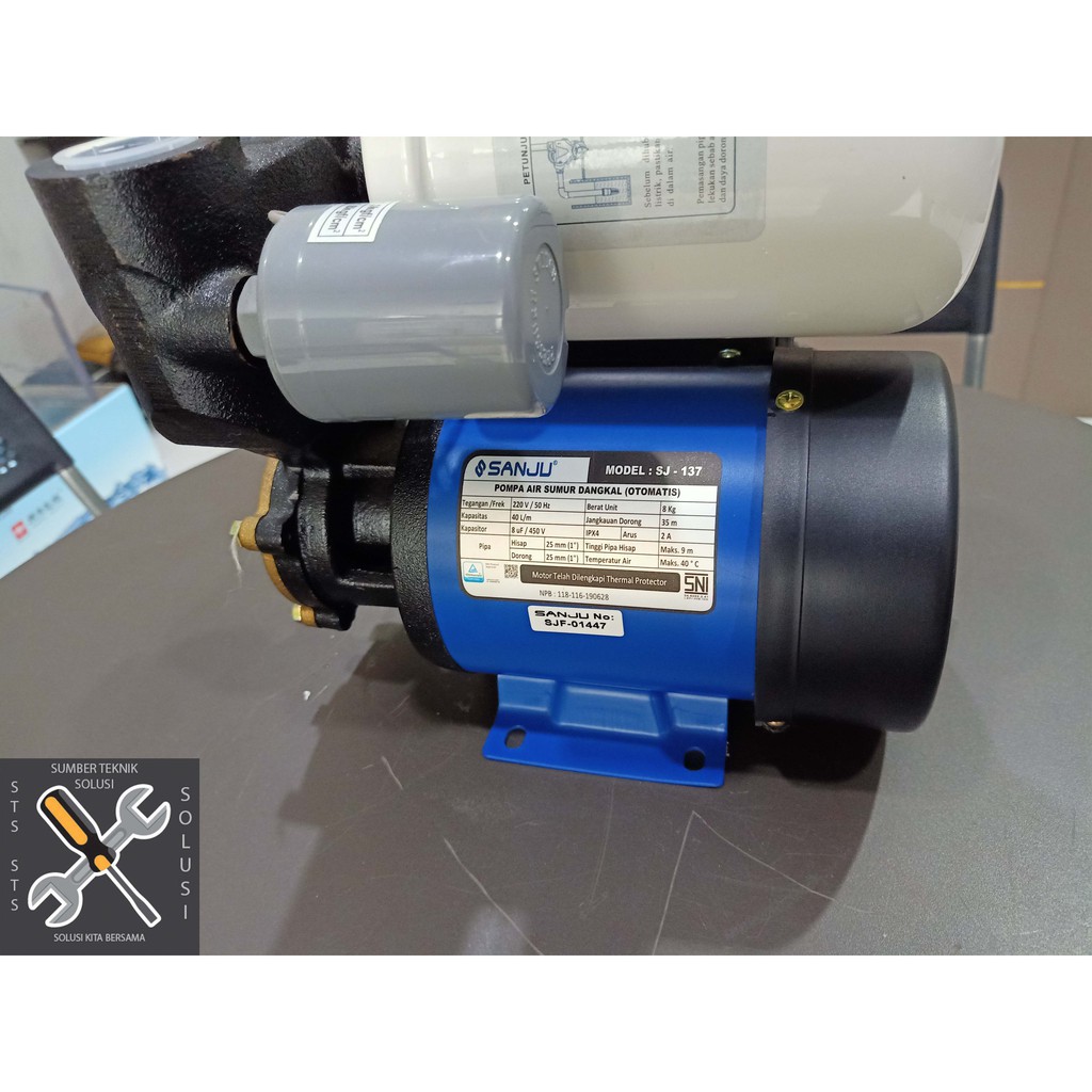 Pompa Air Sumur Dangkal SANJU SJ-137 Otomatis