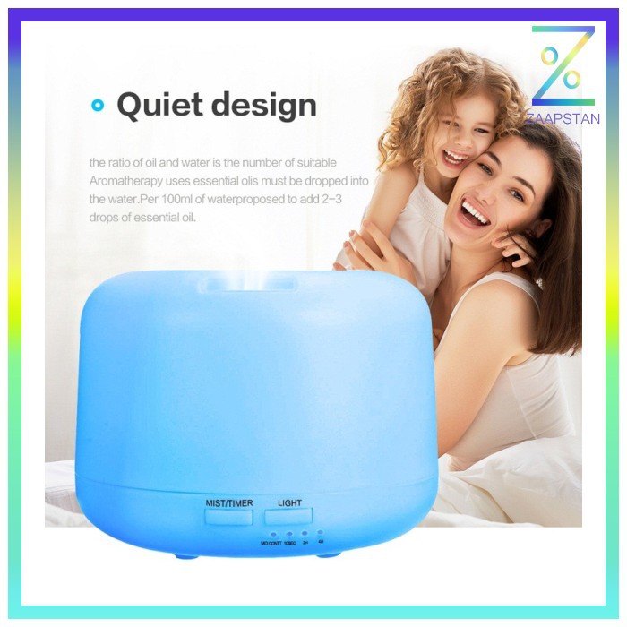 Taffware 4 in 1 Aroma Diffuser Humidifier Elektrik + 7 LED - HUMI H770